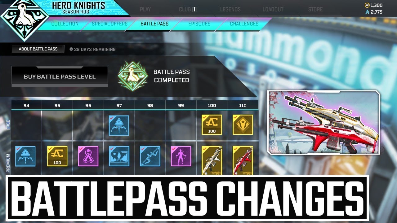 Apex Legends New Season Battle Pass Collection Event Thematic