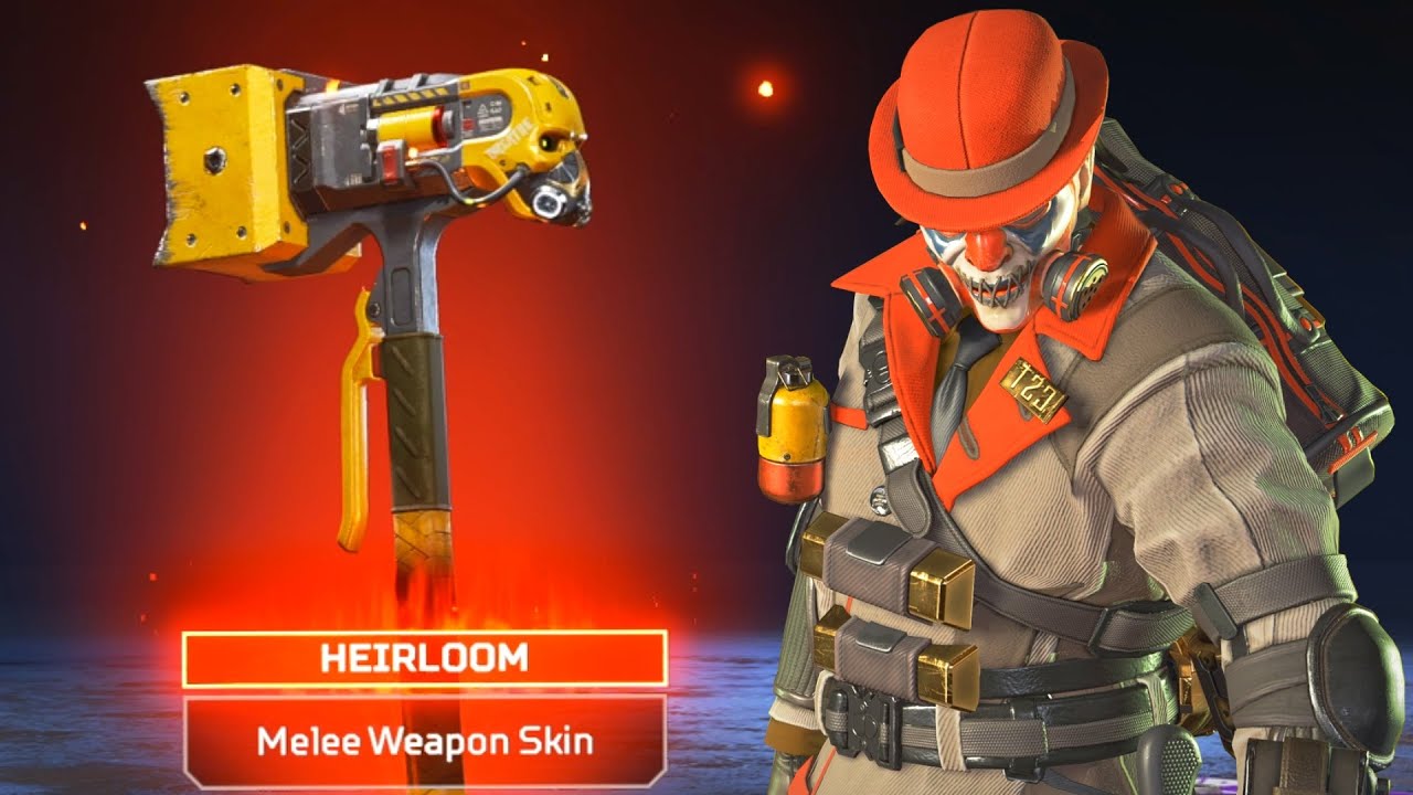 I FINALLY GOT THE SHINY CAUSTIC HEIRLOOM BOIS in Apex Legends APEX