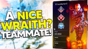 60,000 Kill Wraith Is Actually a GOOD TEAMMATE!? (Apex Legends)