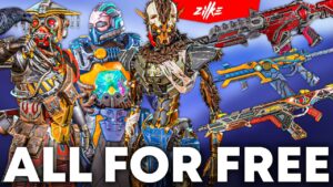 ALL FOR FREE MONSTERS WITHIN SKINS 😩😩😩 × Apex Legends