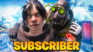 CARRYING A SUBSCRIBER To A Win... (Apex Legends)