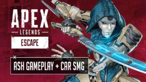 GAMEPLAY JOGANDO COM A ASH + CAR SMG! TODAS AS SKINS, BANNERS, FINISHERS E MAIS | Apex SEASON 11