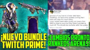 ¡GRANDES CAMBIOS ARENAS RANKEDS! + ¡NUEVO BUNDLE WATTSON PRIME! APEX LEGENDS TEMPORADA 10