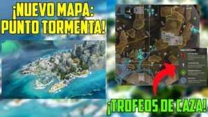 ¡NUEVO MAPA: PUNTO TORMENTA LOCALIZACIONES! + ¡TROFEOS DE CAZA! APEX LEGENDS TEMPORADA 11