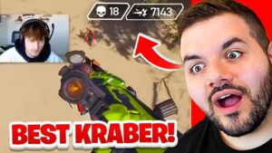 Reacting to the BEST KRABER PLAYER in Apex Legends