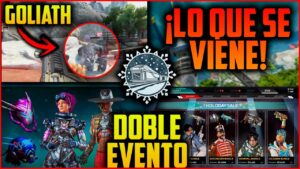 ¡2 eventos en Navidad, Goliath filtrado en mapa, Wattson Towntakeover y mas! Apex Legends Escape