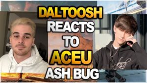 ACEU - ASH glitch apex legends - DALTOOSH REACTS TO ACEU ( apex legends )
