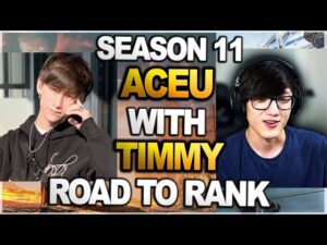 ACEU played Apex with iiTzTimmy in ranked !! FIRST LOOK ! ASH GAMEPLAY! NEW MAP!! CAR SMG! SEASON 11