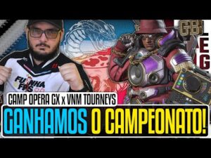 BRT CAMPEÃO! Representamos no camp OPERAGX X VNM TOURNEYS! | Apex Legends