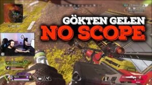 Gökten Gelen No Scope - Yayın Anları - Apex Legends Türkçe