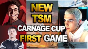 NEW TSM TEAM PLAYED IN $10,000 Knights Carnage Cup | GAME 1  | PERSPECTIVE ( apex legends )