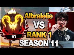 TSM Albralelie vs RANK 1 in ranked | SEASON 11|  PERSPECTIVE ( apex legends season 11 )  !!