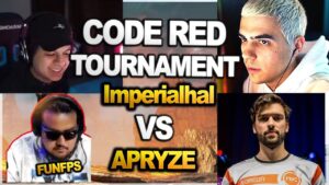 TSM Imperialhal team vs Apryze team in $10,000 Code Red Tournament | PERSPECTIVE ( apex legends )