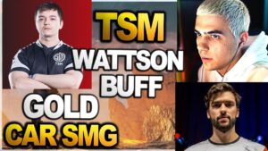 TSM Reps tries using the  GOLD CAR SMG in Ranked -( Apex Legends Season 11 )
