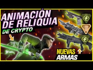 APEX LEGENDS |  ¡SE FILTRA RELIQUIA DE CRYPTO Y ANIMACIONES!  | NUEVAS ARMAS  |  PAXROMANO