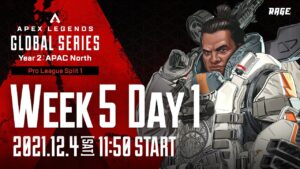 Apex Legends Global Series Year 2:APAC North【Pro League Split 1 Week 5 Day1】