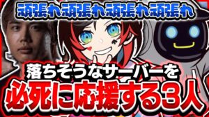 【Apex Legends】プレデターランクでなぜかサーバー落としグリッチvsサーバー応援隊の勝負が始まった【エーペックスレジェンズ】