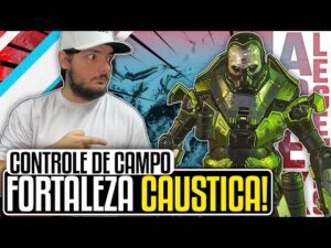 Controle de Campo INSANO! A Fortaleza Caustica! | Apex Legends