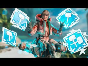 Getting EVERY DAMAGE BADGE on Wattson in Apex Legends