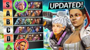NEW UPDATED Tier List for Split 2 of Season 11 - BEST and WORST LEGENDS - Apex Legends Guide