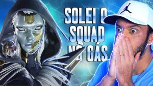 SOLEI O SQUAD NUMA BATALHA DECISIVA NO GÁS | APEX LEGENDS