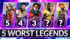 5 WORST LEGENDS You MUST NEVER MAIN - Apex Legends Ranked Guide