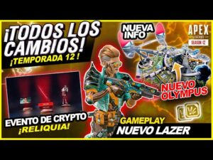 Apex Legends: TODA LA TEMPORADA 12 EN UN VIDEO *OFICIAL* |¿Nueva ARMA? | NERFS Y BUFFS | MAGGIE*