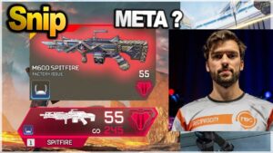 FaZe Snip3down tries using The M600 Spitfire in Ranked! | PERSPECTIVE ( apex legends )