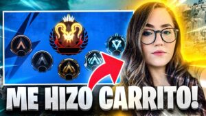 ¡MI NOVIA me CARRILEÓ en RANKEDS de FORMA IMPECABLE! en APEX LEGENDS