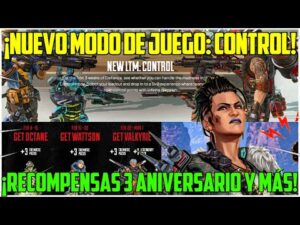 ¡NUEVO MODO CONTROL + RECOMPENSAS ANIVERSARIO! NUEVA LEYENDA, MAPA ¡Y MÁS! APEX LEGENDS TEMPORADA 12