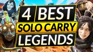 4 SOLO CARRY LEGENDS for Season 12 - ABSOLUTELY BROKEN in ANY RANK - Apex Legends Guide