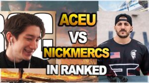 ACEU team vs NICKMERCS team in ranked | PERSPECTIVE  | iiTzTimmy ARMOR SWAP MASTER  ( apex legends )