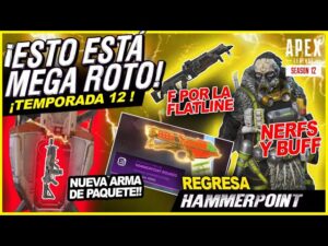 Apex Legends: PARCHE TEMPORADA 12 *DETALLES ROTOS* | NUEVA ARMA DE PAQUETE | PARTE 1 | PAXROMANO