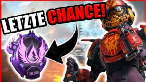 DAS ist HEUTE meine letzte CHANCE! - Ranked Gameplay Apex Legends Deutsch