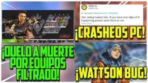 ¡DUELO POR EQUIPOS + CRASHEOS PC + BUG WATTSON! APEX LEGENDS TEMPORADA 12