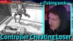 MnK NiceWigg's Reaction after being Killed by Console Path | Apex Legends Highlights & Funny Moments