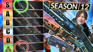 NEW WEAPONS Tier List for Season 12 - BEST and WORST GUNS - Apex Legends Guide
