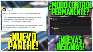 ¡NUEVO PARCHE! + ¿CONTROL PERMANENTE Y NUEVAS INSIGNIAS? ¡Y MÁS! APEX LEGENDS TEMPORADA 12