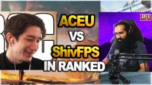ShivFPS team vs NRG Aceu team in ranked | PERSPECTIVE ( apex legends )