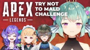 【APEX LEGENDS】 TRY NOT TO MALD CHALLENGE! 【NIJISANJI EN | Finana Ryugu】 ft. Selen, Pomu, Ike, Reimu