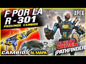 Apex Legends: PRÓXIMO R-301 NERF | PATHFINDER SKIN  |NUEVA ZONA DE MAPA | MANDO VS MOUSE  TECLADO