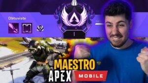 ¡LLEGUE A LA MAXIMA LIGA DE APEX LEGENDS MOBILE! SOMOS MAESTRO