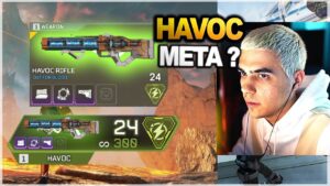 TSM ImperialHal tries using the HAVOC in ranked -| PERSPECTIVE ( apex legends )