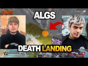 TSM Imperialhal death landing in algs tournament.. Sweetdreams algs watch party  ( apex legends )
