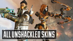 All Unshackled Event Skins Showcasing - Apex Legends