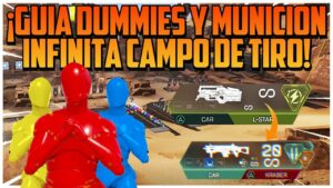 ¡GUÍA DUMMIES Y MUNICIÓN INFINITA CAMPO DE TIRO! APEX LEGENDS TEMPORADA 12