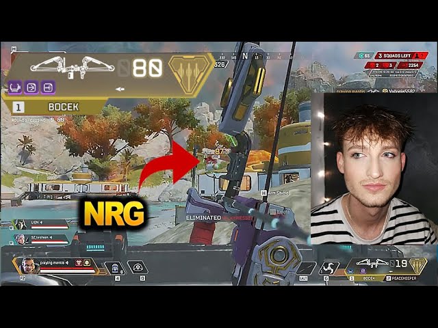 Mande Shows How To Use The Bocek Bow In Lan Scrims Apex Legends