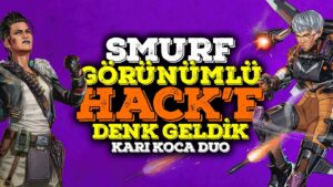 Smurf Görünümlü Hack'e Denk Geldik -  Apex Legends Türkçe