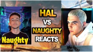 TSM Imperialhal team vs Naughty team.. Naughty watched imperialhal's reaction!! ( apex legends )
