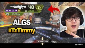 iiTzTimmy shows How to use the Devotion in algs tournament !! ( apex legends )